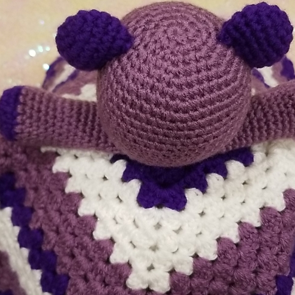 💖HOST PICK💖 Crochet Lovey Teddy Bear Blanket - Picture 5 of 12